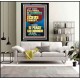 ALL THINGS BE GLORIFIED THROUGH JESUS CHRIST  Contemporary Christian Wall Art Portrait  GWASCEND12258  
