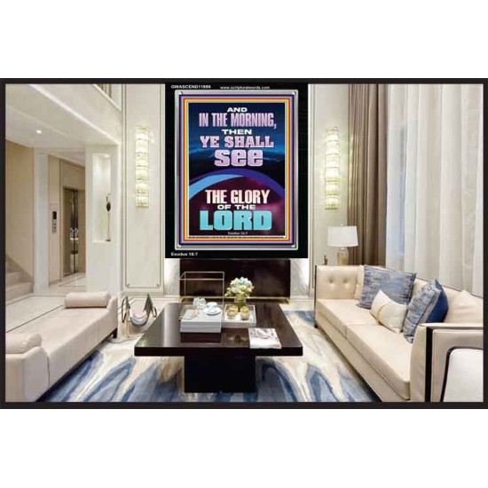 YOU SHALL SEE THE GLORY OF THE LORD  Bible Verse Portrait  GWASCEND11999  