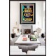 HIGHLY FAVOURED THE LORD IS WITH THEE BLESSED ART THOU  Scriptural Wall Art  GWASCEND13002  