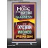 THE HOPE OF THE RIGHTEOUS IS GLADNESS  Children Room Retractable Stand  GWBREAKTHROUGH10024  "30x80"