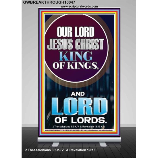 JESUS CHRIST - KING OF KINGS LORD OF LORDS   Bathroom Wall Art  GWBREAKTHROUGH10047  