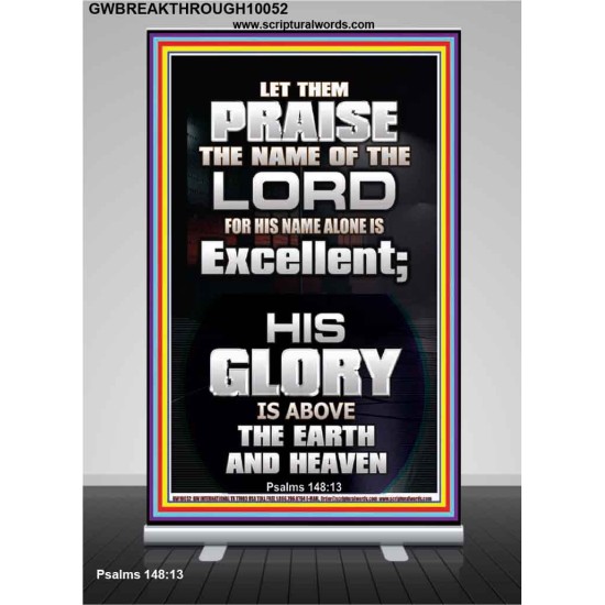 LET THEM PRAISE THE NAME OF THE LORD  Bathroom Wall Art Picture  GWBREAKTHROUGH10052  