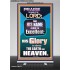 HIS GLORY IS ABOVE THE EARTH AND HEAVEN  Large Wall Art Retractable Stand  GWBREAKTHROUGH10054  "30x80"