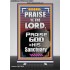 PRAISE GOD IN HIS SANCTUARY  Art & Wall Décor  GWBREAKTHROUGH10061  "30x80"