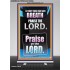 LET EVERY THING THAT HATH BREATH PRAISE THE LORD  Large Retractable Stand Scripture Wall Art  GWBREAKTHROUGH10066  "30x80"