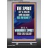THE SPIRIT OF A MAN   Office Wall Retractable Stand  GWBREAKTHROUGH10068  "30x80"