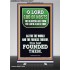 O LORD GOD OF HOST CREATOR OF HEAVEN AND THE EARTH  Unique Bible Verse Retractable Stand  GWBREAKTHROUGH10077  "30x80"