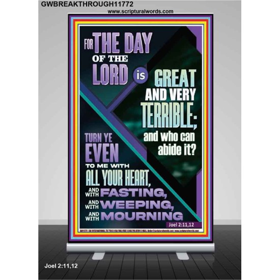 THE GREAT DAY OF THE LORD  Sciptural Décor  GWBREAKTHROUGH11772  