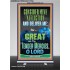 CONSIDER MINE AFFLICTION O LORD MY GOD  Christian Quote Retractable Stand  GWBREAKTHROUGH11782  "30x80"