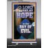 THOU ART MY HOPE IN THE DAY OF EVIL O LORD  Scriptural Décor  GWBREAKTHROUGH11803  "30x80"