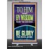 TO HIM THAT BY WISDOM MADE THE HEAVENS  Bible Verse for Home Retractable Stand  GWBREAKTHROUGH11858  "30x80"