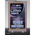 THE LORD IS A RIGHTEOUS JUDGE  Inspirational Bible Verses Retractable Stand  GWBREAKTHROUGH11865  "30x80"