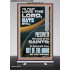 THE LORD PRESERVETH THE SOULS OF HIS SAINTS  Inspirational Bible Verse Retractable Stand  GWBREAKTHROUGH11866  "30x80"