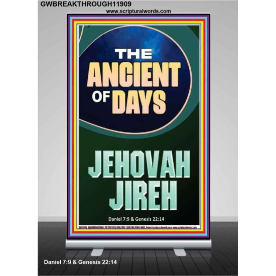 THE ANCIENT OF DAYS JEHOVAH JIREH  Unique Scriptural Picture  GWBREAKTHROUGH11909  