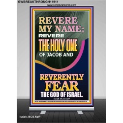 REVERE MY NAME THE HOLY ONE OF JACOB  Ultimate Power Picture  GWBREAKTHROUGH11911  "30x80"