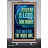 O LORD I FLEE UNTO THEE TO HIDE ME  Ultimate Power Retractable Stand  GWBREAKTHROUGH11929  "30x80"