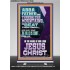 ABBA FATHER SHALL THRESH THE MOUNTAINS FOR US  Unique Power Bible Retractable Stand  GWBREAKTHROUGH11946  "30x80"