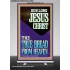 OUR LORD JESUS CHRIST THE TRUE BREAD FROM HEAVEN  Church Retractable Stand  GWBREAKTHROUGH11950  "30x80"