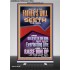 EVERLASTING LIFE IS THE FATHER'S WILL   Unique Scriptural Retractable Stand  GWBREAKTHROUGH11954  "30x80"