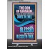 CURSED BE EVERY ONE THAT CURSETH THEE BLESSED IS EVERY ONE THAT BLESSED THEE  Scriptures Wall Art  GWBREAKTHROUGH11972  "30x80"