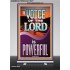 THE VOICE OF THE LORD IS POWERFUL  Scriptures Décor Wall Art  GWBREAKTHROUGH11977  "30x80"