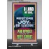 THE JOY OF SALVATION  Bible Verse Retractable Stand  GWBREAKTHROUGH11984  "30x80"