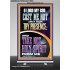 CAST ME NOT AWAY FROM THY PRESENCE O GOD  Encouraging Bible Verses Retractable Stand  GWBREAKTHROUGH11991  "30x80"