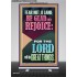 FEAR NOT O LAND THE LORD WILL DO GREAT THINGS  Christian Paintings Retractable Stand  GWBREAKTHROUGH12198  "30x80"