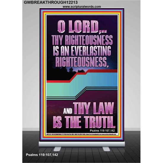 THY LAW IS THE TRUTH O LORD  Religious Wall Art   GWBREAKTHROUGH12213  