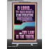 THY LAW IS THE TRUTH O LORD  Religious Wall Art   GWBREAKTHROUGH12213  "30x80"