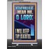 WITH MY WHOLE HEART I WILL KEEP THY STATUTES O LORD   Scriptural Portrait Glass Retractable Stand  GWBREAKTHROUGH12215  "30x80"