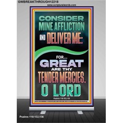 GREAT ARE THY TENDER MERCIES O LORD  Unique Scriptural Picture  GWBREAKTHROUGH12218  "30x80"
