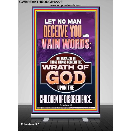LET NO MAN DECEIVE YOU WITH VAIN WORDS  Church Picture  GWBREAKTHROUGH12226  