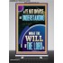 UNDERSTAND WHAT THE WILL OF THE LORD IS  Sanctuary Wall Picture Retractable Stand  GWBREAKTHROUGH12228  "30x80"