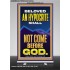 AN HYPOCRITE SHALL NOT COME BEFORE GOD  Eternal Power Retractable Stand  GWBREAKTHROUGH12234  "30x80"