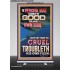 MERCIFUL MAN DOETH GOOD TO HIS OWN SOUL  Church Retractable Stand  GWBREAKTHROUGH12235  "30x80"