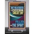 BE BLESSED WITH EXCEEDING GREAT JOY  Scripture Art Prints Retractable Stand  GWBREAKTHROUGH12238  "30x80"