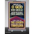 LOOK UPON THE FACE OF THINE ANOINTED O GOD  Contemporary Christian Wall Art  GWBREAKTHROUGH12242  "30x80"