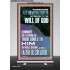 LET THEM THAT SUFFER ACCORDING TO THE WILL OF GOD  Christian Quotes Retractable Stand  GWBREAKTHROUGH12265  "30x80"