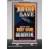 ABBA FATHER SAVE WITH THY RIGHT HAND AND ANSWER ME  Scripture Art Prints Retractable Stand  GWBREAKTHROUGH12273  "30x80"