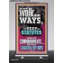 WALK IN MY WAYS AND KEEP MY COMMANDMENTS  Wall & Art Décor  GWBREAKTHROUGH12296  "30x80"