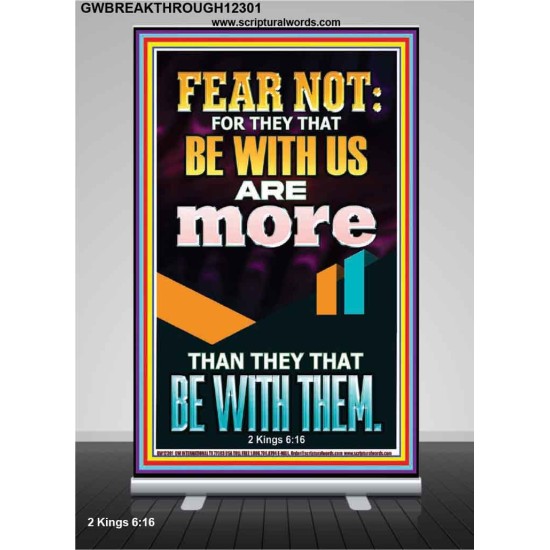 THEY THAT BE WITH US ARE MORE THAN THEM  Modern Wall Art  GWBREAKTHROUGH12301  