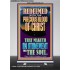 REDEEMED WITH THE PRECIOUS BLOOD OF CHRIST  Custom Wall Décor  GWBREAKTHROUGH12334  "30x80"