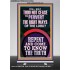 REPENT AND COME TO KNOW THE TRUTH  Large Custom Retractable Stand   GWBREAKTHROUGH12354  "30x80"