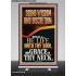 SOUND WISDOM AND DISCRETION SHALL BE LIFE UNTO THY SOUL  Bible Verse for Home Retractable Stand  GWBREAKTHROUGH12391  "30x80"