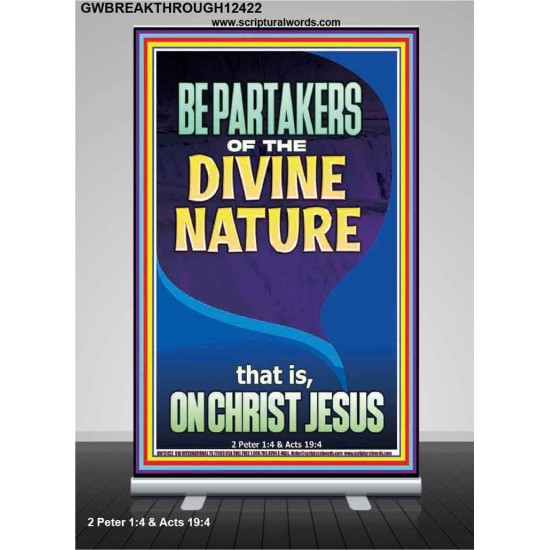 BE PARTAKERS OF THE DIVINE NATURE THAT IS ON CHRIST JESUS  Church Picture  GWBREAKTHROUGH12422  