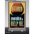O LORD AWAKE TO HELP ME  Unique Power Bible Retractable Stand  GWBREAKTHROUGH12645  "30x80"