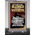 BEHOLD I COME AS A THIEF BLESSED IS HE THAT WATCHETH AND KEEPETH HIS GARMENTS  Unique Scriptural Retractable Stand  GWBREAKTHROUGH12662  "30x80"
