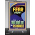 FEAR NOT FOR THOU SHALT NOT BE ASHAMED  Children Room  GWBREAKTHROUGH12668  "30x80"