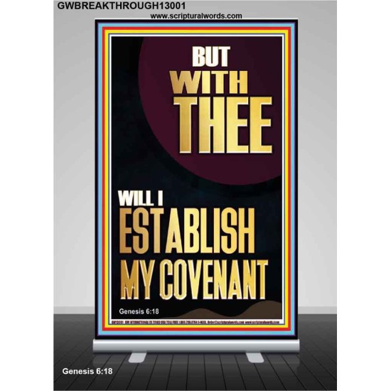 WITH THEE WILL I ESTABLISH MY COVENANT  Scriptures Wall Art  GWBREAKTHROUGH13001  